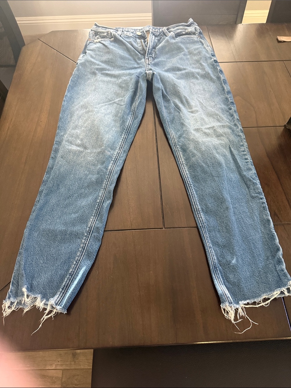 American Eagle Outfitters Medium Blue Washed Denim Jeans